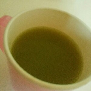 抹茶のポカポカしょうが入り葛湯